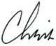 Signiture - Chris